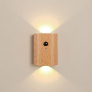 Linkage induction wall lamp small night lamp corridor lamp bedside lamp wireless lamp USB rechargeable lamp