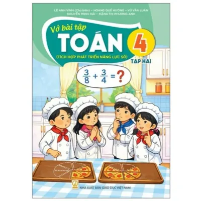 Sách - bài tập toán lớp 4 kết nối trí thức (tích hợp năng lực số)