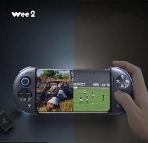 Original Flydigi Wee 2 Adjustable Bluetooth Phone Clip Gamepad Keyboard Mouse Converter Battledock with Flymagic Extension Game Kits For PUBG ROS