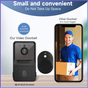 PENGIRIMAN CEPAT SUYING Bel Rumah Smart Doorbell Wireless Video HD WiFi Two Way Audio Z20 / bel rumah tanpa kabel yg awet wireless jarak jauh anti air yang bisa bicara otomatis waterproof nada assalamualaikum dengan suara keras pintu