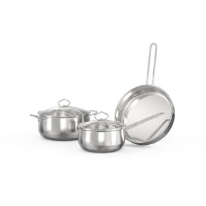 Dreepor Induction pots and pans non stick cooking ware set Cookware Set 3 pcs Cookware Induction Cooker Pot