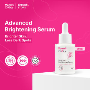 Mamas Choice Advanced Brightening Serum | 11 Hyaluronic Acids Niacninamide Vitamin C Peony Extract | 30 ml