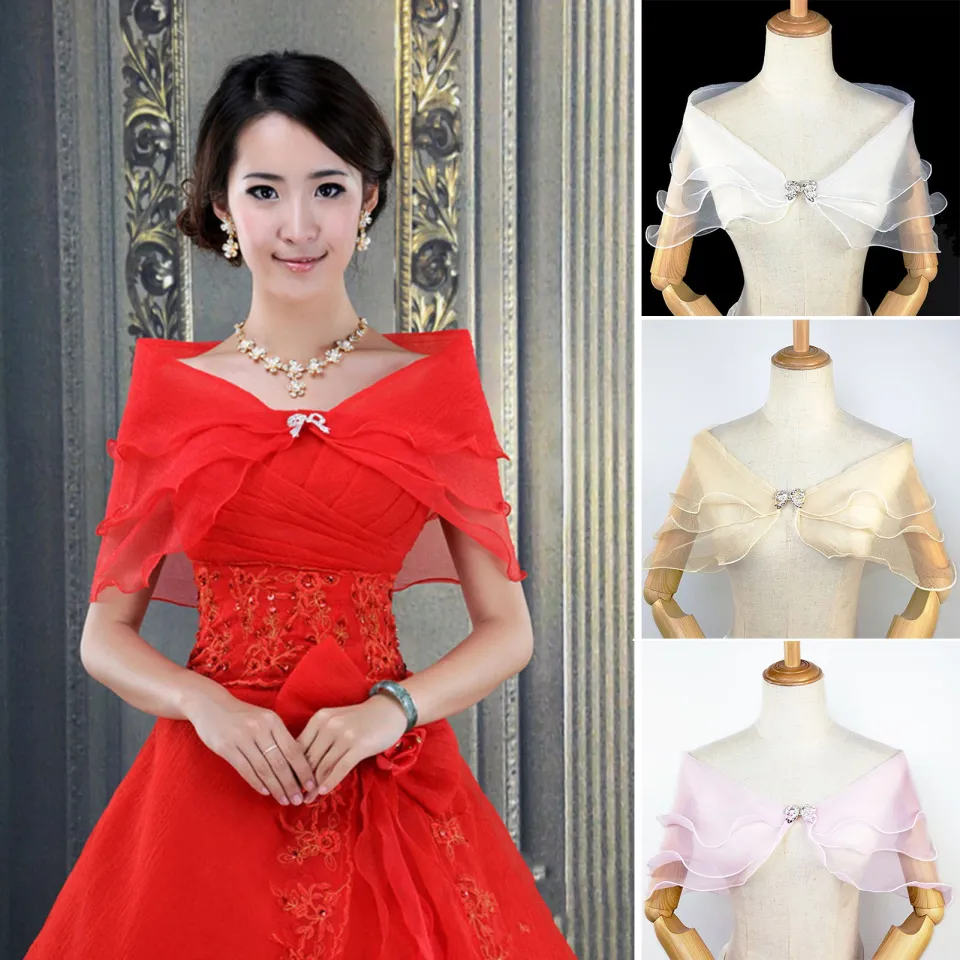 Taffeta Shawl for Wedding