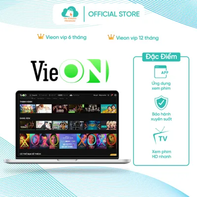 Tài khoản VieOn Vip - HBO Ứng Dụng Xem Phim Được Bảo Hành Xuyên Suốt Quá Trình Sử Dụng - Shop Premium