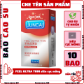 Bao Cao Su Durex Invisible Siêu Cực Mỏng Hộp 10 Cái. 