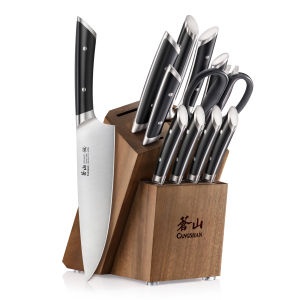 Cangshan HELENA Series German Steel Forged Knife Block Set