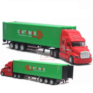 Mô hình xe đầu kéo container tỉ lệ 1:48 nhiều màu sắc