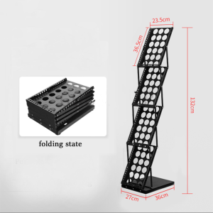 Foldable Magazine Display Rack Stand / Book Paper Brochure Leaflet Office School Event Restaurant A4