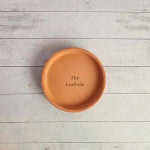 The Leaferie Trays with stand Terracotta . saucer . base .  plant pots plate . flowerpot . flowerpots . flower pot . planters