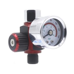 Guns Air Regulator Gauge In-line Oil Water Trap Separator 0-140psi Adjustment Pneumatic Tools For Airbrush