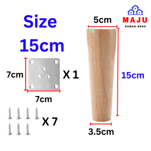MAJU Kayu Kaki Sofa Solid Wood Leg kaki katil Kaki kabinet Kaki Kerusi Meja Sofa Leg Furniture Leg Extender