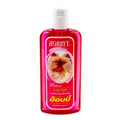 แชมพูแมว HOBBYY 300ml และ 500 ml สูตรขนสั้นและขนยาว