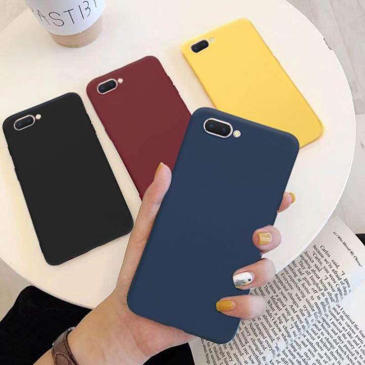 สีทึบเคสโทรศัพท์ เคส เคสโทรศัพท์ OPPO A15 A16 A32 A52 A54 A93 A94 A95 ...