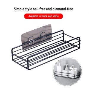 Bathroom Shelf Punch-Free Organizer Bath Towel Rack Bathroom Home Kitchen Organizer