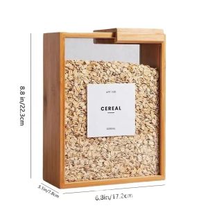 กล่องธัญพืช ทนต่ออุณหภูมิสูง กล่องส่วนผสม ใช้งานง่าย แสดงรายละเอียด บ้านสมัยใหม่ ใช้งานได้จริง