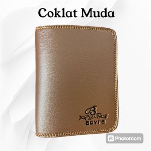 Dompetkoe Dompet Pria Keren Terbaru Anak Muda Model Distro Lipat Buku Bahan PU Premium