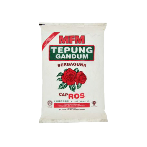 Tepung Gandum Cap Ros 850g Lazada