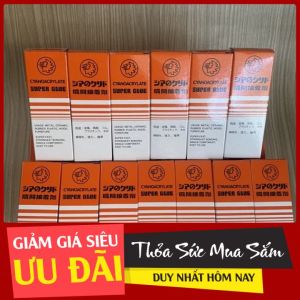 [FREE SHIP]: 01 Thùng Keo Dán 502 Cyanoacrylate không tạo khói ( Tên dân dụng: Keo Dán Mica  Keo Dính Sư Tử Cam )