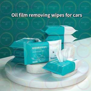 15pcs Car Anti Fog glass degreasing film wipes remove oil film cleaning oil film windshield Oil