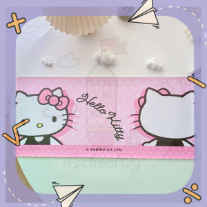 iSchoolDy Kids Cartoon Kuromi Melody Cinnamoroll PU Long Table Mat Desktop Placemat Dining Table Mat Lapik Meja PU