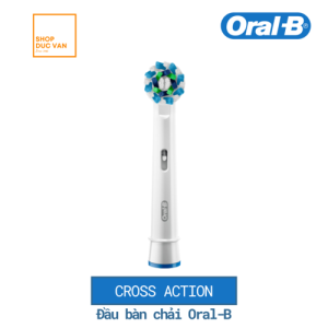 Đầu Bàn Chải Điện Oral-B CrossAction Làm Sạch Sâu Kẽ Răng [ Shop Đức Vân ]