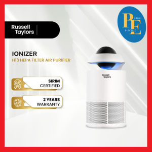 Russell Taylors Omega Air Purifier H13 HEPA Filter Ionizer (180m³/h 250 sq ft)