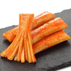 Crabstick 4 Flavours BBQ Spicy Fragrant Original Crab Stick 手撕蟹柳包即食海味零食蟹味棒休闲零食