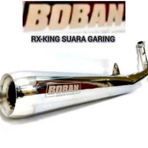 knalpot Boban for Rx King suara Garing nuklir
