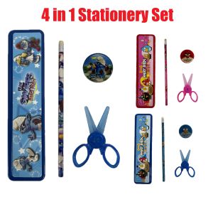 (OFFER)4in1 Cartoon Stationery Set Smuft A.Birds Design Kids Party Gift Toy Pensil Hadiah Parti Alat Tulis Mainan Budak 文具 卡通 文具套装