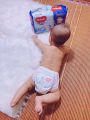 Tã dán sơ sinh Huggies size 4-8kg Mẫu mới Skin Perfect 54 Miếng tặng kèm khăn ướt - Hàng Chính Hãng. 