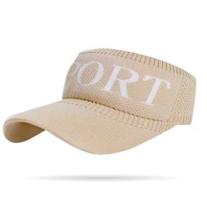 Rosy Recess Fashion Sport Mesh Visor Cap for Sun Protection and Breathable Comfort in Summer