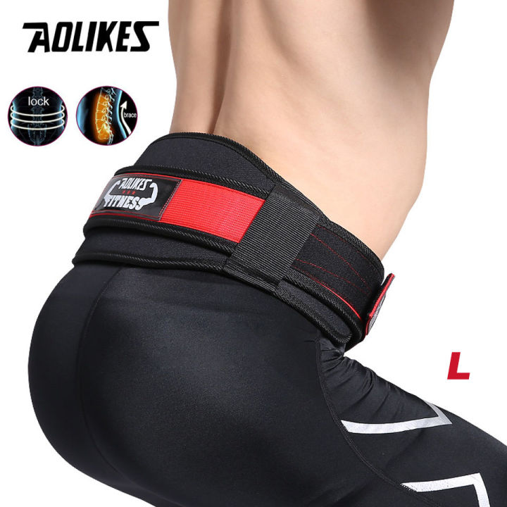 Aolikes Gym Waist Support Belt AOLIKES Fitness Weight Lifting Belt