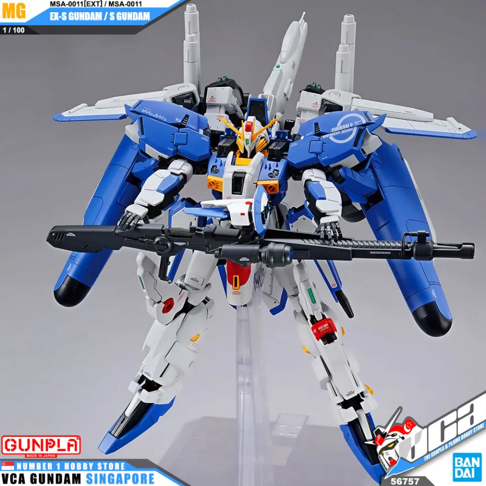 BANDAI GUNPLA MASTER GRADE MG 1/100 MSA-0011[EXT] EX-S GUNDAM S