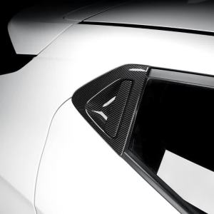 For Hyundai Veloster 2019 2020 2021 2022 LHD ABS Carbon Fiber Look Door Handle Protector Trim Exterior Decor Car Accessory Parts