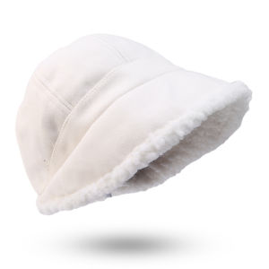 Korean Retro Winter Octagonal Hats for Women Newsboy Caps Velvet Solid Color Topi Bucket Thickened for Outdoors Plush Wool Beret Hats