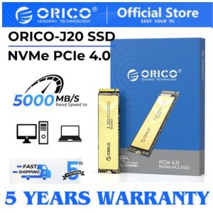 [AIM RESOURCES] ORICO M.2 NVMe SSD PCIe4.0 Internal SSD M.2 M Key 2280mm (J20)