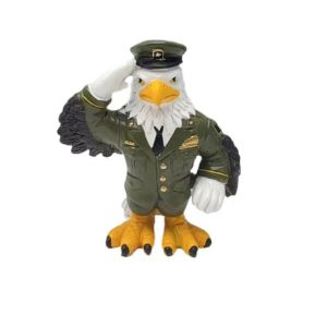 UMBRAULI Art Eagle Ornament Resin Cute Animal Sculpture Crafts Creative Eagle Statue Garden