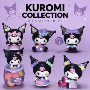 Sanrio Blind Box Collection Kuromi Melody Cartoon Figure Doll Cute Desktop Decor Surprise Box