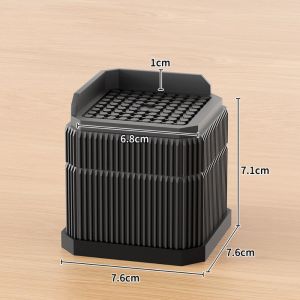 W0AGZ4J2 Non-slip Furniture Foot Pad Square Heavy-Duty Washing Machine Support High Quality Adjustable Bed Lifts Risers Desk Sofa Chair Legs