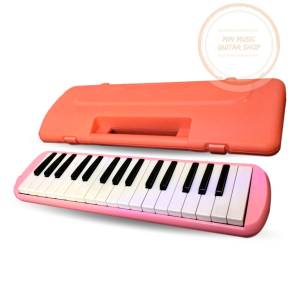 Melodian 32คีย์  เมโลเดียน ลิ้นทองเหลืองแท้ไม่สนิม กินลมน้อย เสียงดีตรงโน๊ตไม่เพี้ยน พร้อมกล่อง สายเป่า ครบชุด