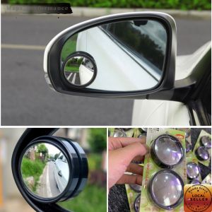 2pcs Car Adjustable Rearview Blind Spot Side Rear View Convex Wide Angle Mirror Axia Myvi Saga Wira Blm Bezza Exora Viva