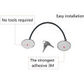 【ZNBY】Baby Safety Door lock Window Lock Aluminum Alloy Cable Limit Lock Child Safety Doors Lock Security Lock Restrictor for cabinet. 