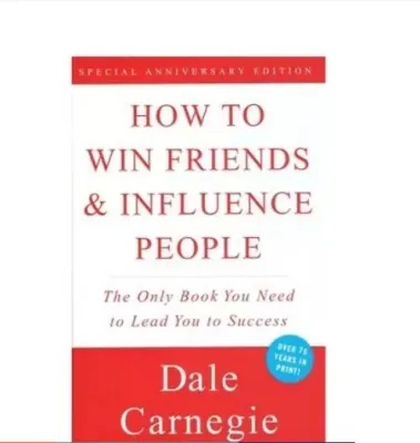 How To Win Friends and Influence People English Novel Read Story Book Fiction Kids Adult BooK GIFT