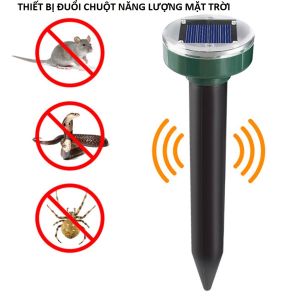 Thiết bị đuổi chuột côn trùng chuyên dụng tự động bằng năng lượng mặt trời hàng cao câp