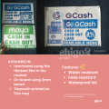 Blue Gcash Maya All-In-One Bills Payment Business Tarpaulin and Laminated Signage. 