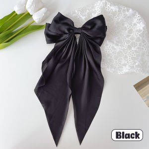 Mumystation Jepit rambut pita jepitan rambut busur besar hair clip