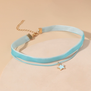 Vintage Velvet Punk Choker Necklace for Women Girl Multi-layer Gothic Collar Necklace Fashion Birthday Gift