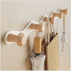 Hangers Practicality Adhesive Fixing Drying Rack Various Sizes Life Details Detachable