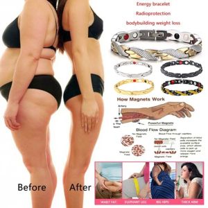 【Xinh đẹp】vòng đeo tay nguyên tố trị liệu giảm Cân chăm sóc sức khỏe năng lượng sức khỏe giảm đau viêm khớp quà tặng sinh học cho Nam Nữ Có thể điều chỉnh