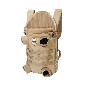 DogLemi Portable Dog Backpack Adjustable Breathable Pet Carrier Bags Comfort Legs Out Easy Fit For Small Dogs Cats Traveling Hiking Camping